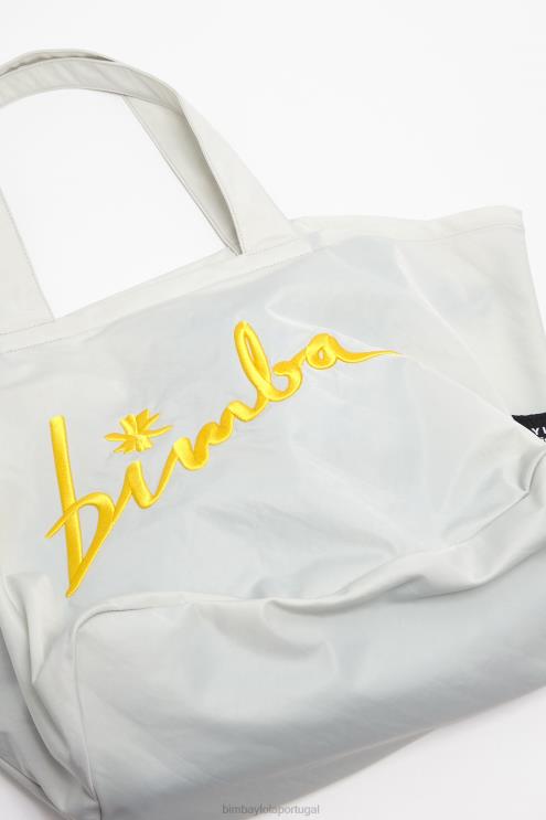 cinza acessórios 64X4N124 sacola de compras de náilon Bimba Y Lola