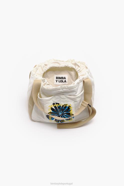 pedra acessórios 64X4N129 saco de balde de nylon impresso Bimba Y Lola