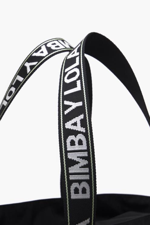 preto acessórios 64X4N130 sacola de compras de náilon Bimba Y Lola