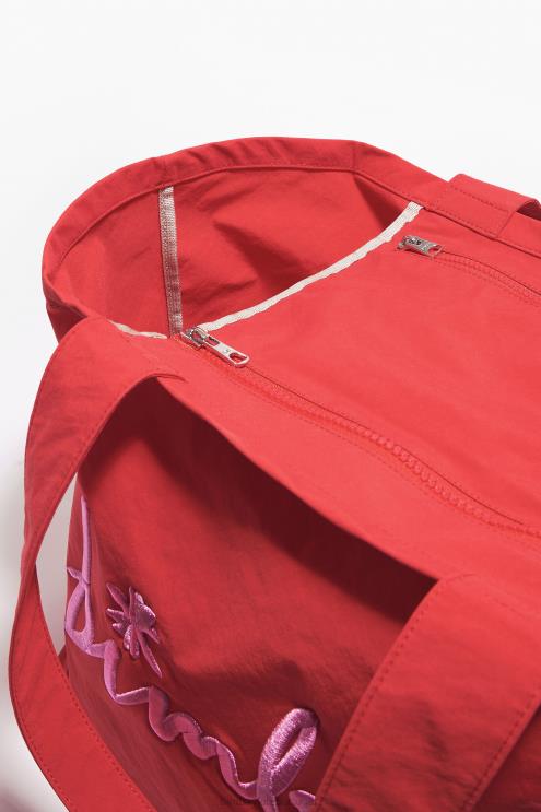 vermelho acessórios 64X4N123 sacola de compras de náilon Bimba Y Lola
