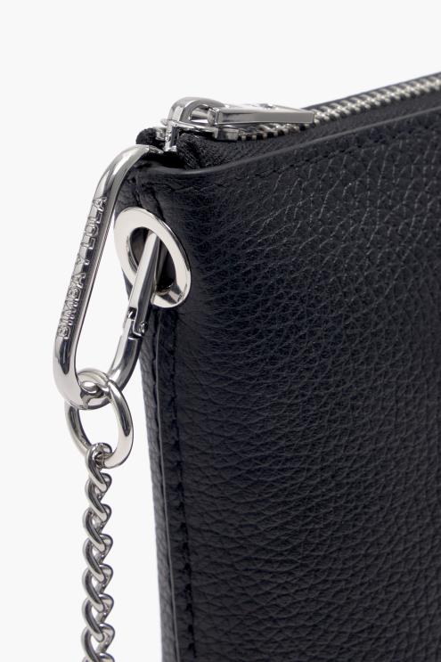 preto acessórios 64X4N151 bolsa transversal de couro Bimba Y Lola