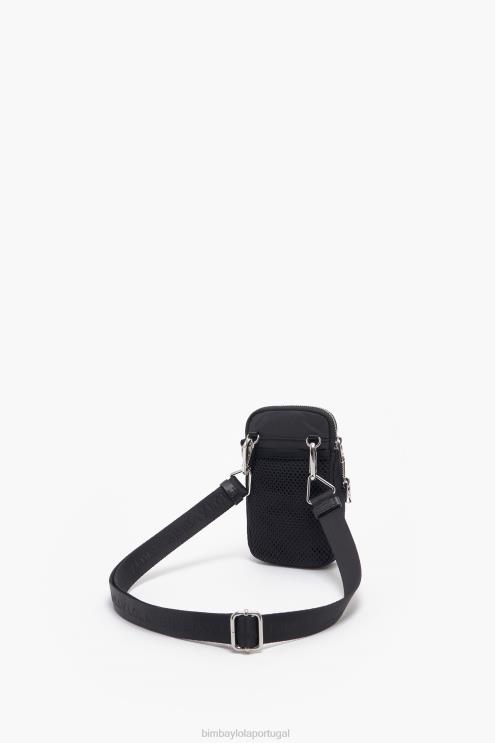 preto acessórios 64X4N154 mini bolsa de náilon Bimba Y Lola