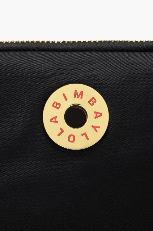 preto acessórios 64X4N160 mini bolsa retangular de náilon Bimba Y Lola
