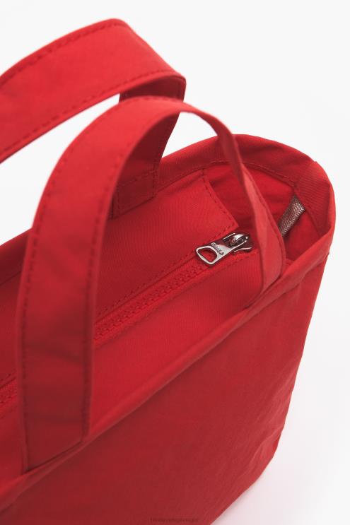 vermelho acessórios 64X4N159 mini bolsa de trapézio de náilon Bimba Y Lola
