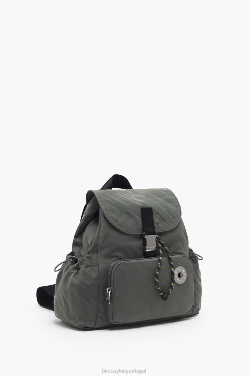 verde acessórios 64X4N168 mochila retangular Bimba Y Lola