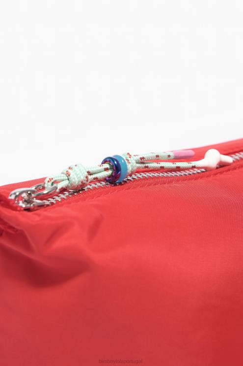 vermelho acessórios 64X4N1110 caso de maquiagem de trapézio de nylon Bimba Y Lola