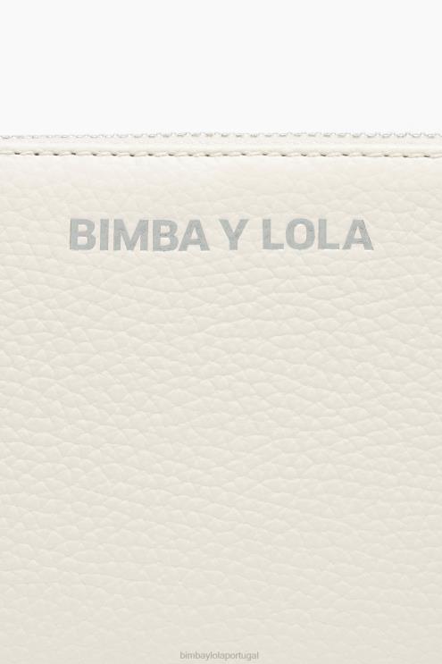 branco acessórios 64X4N1067 carteira de couro Bimba Y Lola