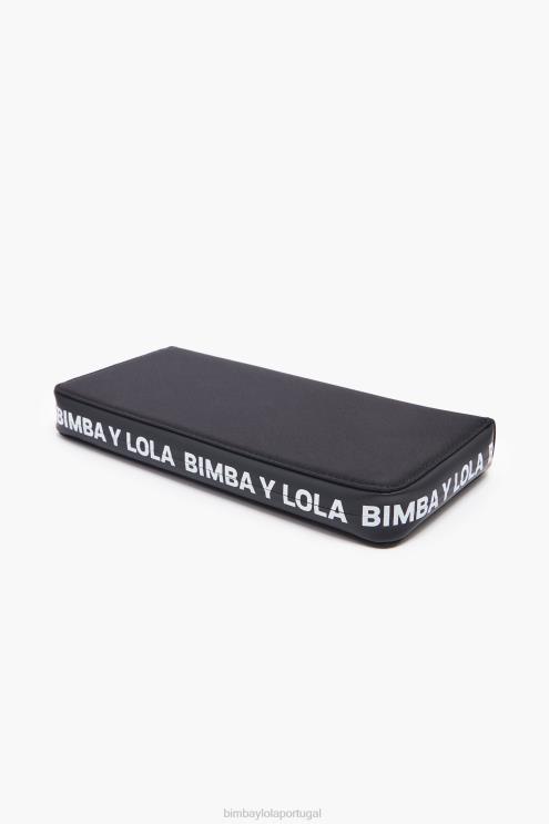 preto acessórios 64X4N1077 carteira de nylon Bimba Y Lola