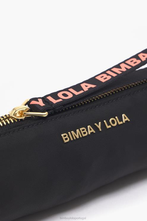 preto acessórios 64X4N1120 caixa de nylon cilíndrica Bimba Y Lola