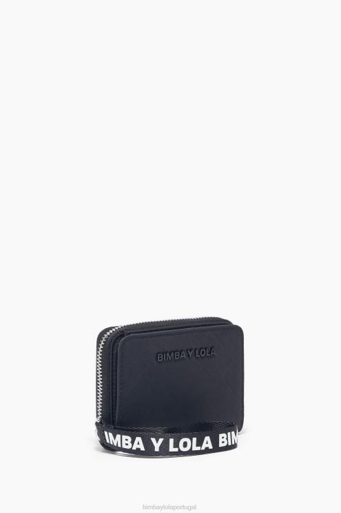preto acessórios 64X4N1132 bolsa de náilon Bimba Y Lola