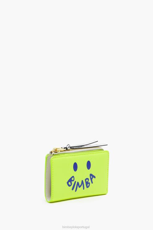 Neon amarelo acessórios 64X4N1035 Bolsa de couro Bimba Y Lola