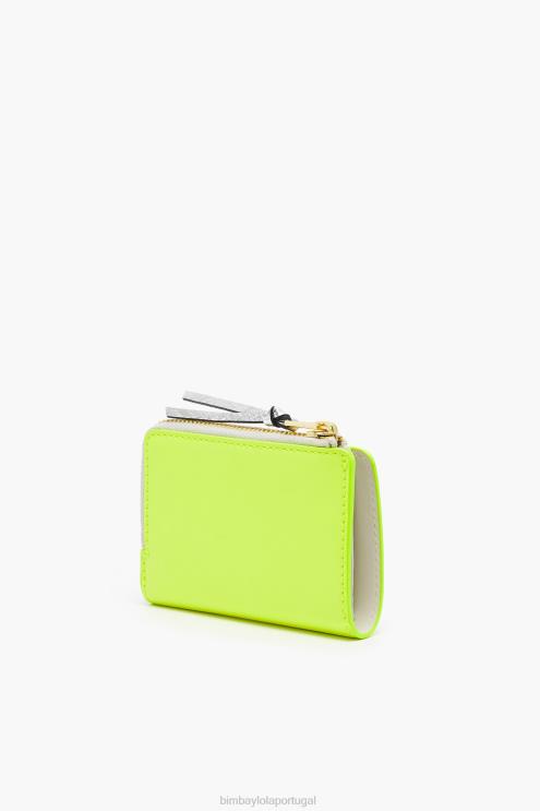 Neon amarelo acessórios 64X4N1035 Bolsa de couro Bimba Y Lola