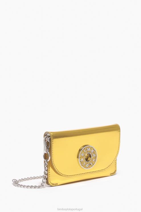amarelo acessórios 64X4N1051 bolsa de patente Bimba Y Lola