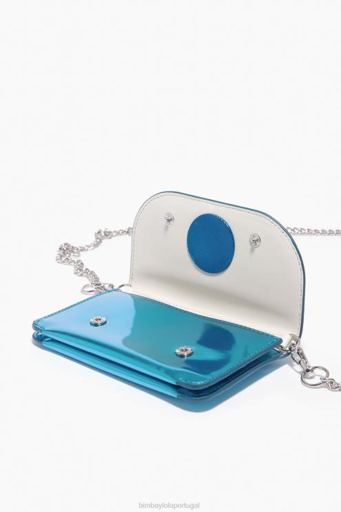 azul acessórios 64X4N1049 bolsa de patente Bimba Y Lola