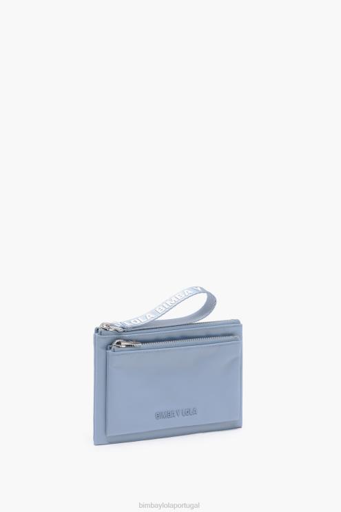 azul acessórios 64X4N979 bolsa dupla de náilon Bimba Y Lola