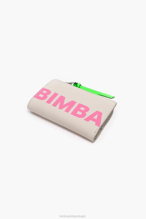 branco acessórios 64X4N1000 bolsa retangular de couro Bimba Y Lola