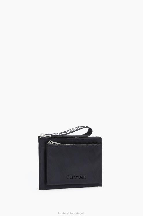 preto acessórios 64X4N1018 bolsa de náilon Bimba Y Lola