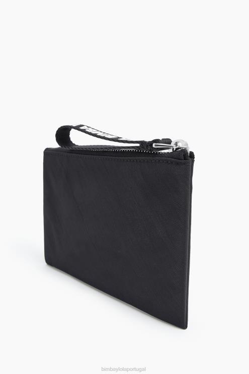 preto acessórios 64X4N1018 bolsa de náilon Bimba Y Lola
