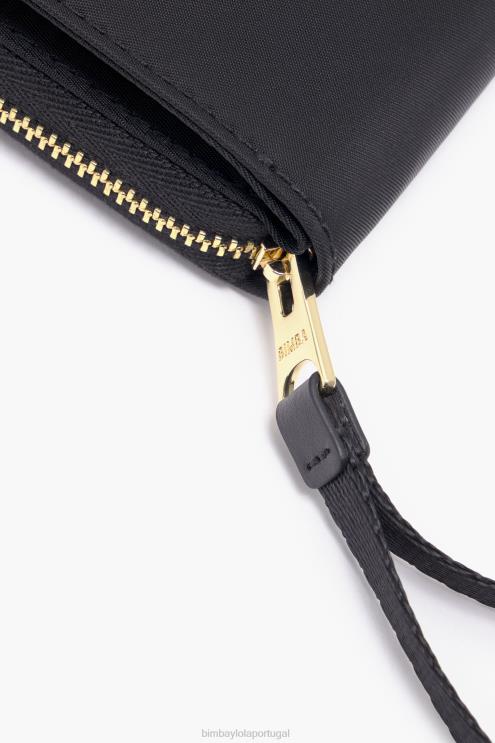preto acessórios 64X4N1029 bolsa de náilon Bimba Y Lola