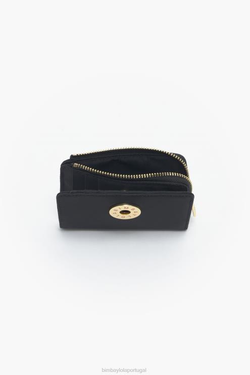 preto acessórios 64X4N1032 bolsa retangular de náilon Bimba Y Lola