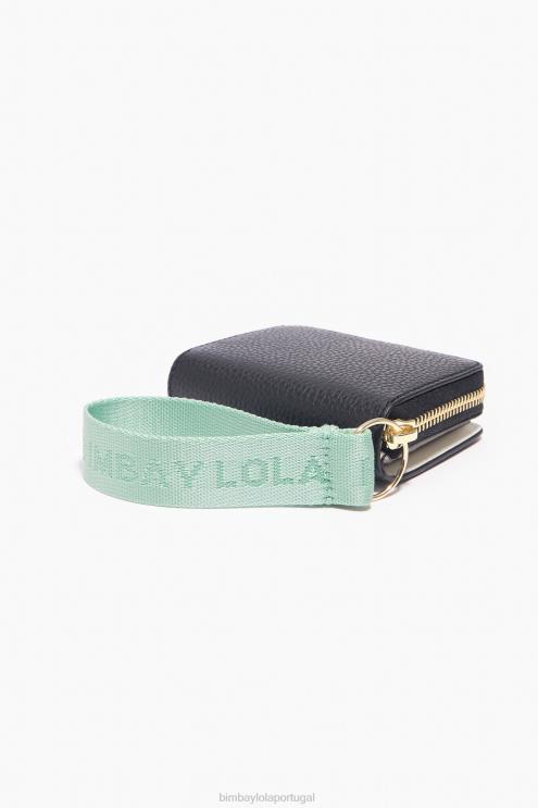 preto acessórios 64X4N1045 Bolsa de couro Bimba Y Lola