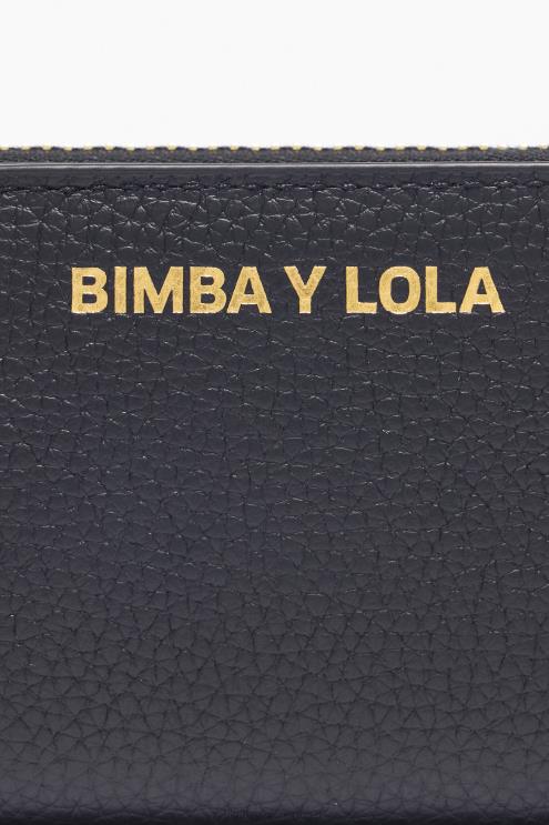 preto acessórios 64X4N1045 Bolsa de couro Bimba Y Lola