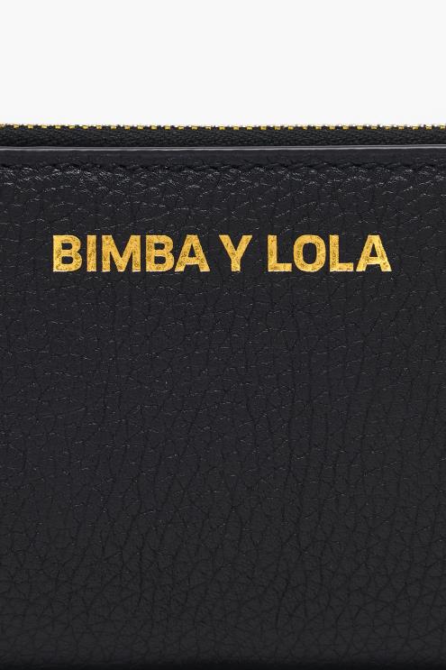 preto acessórios 64X4N989 bolsa retangular de couro Bimba Y Lola