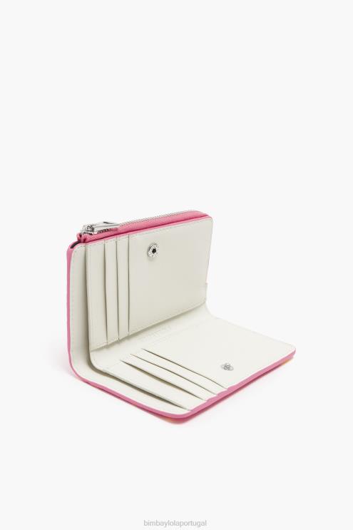 rosa acessórios 64X4N1038 bolsa com estampa de crocodilo Bimba Y Lola