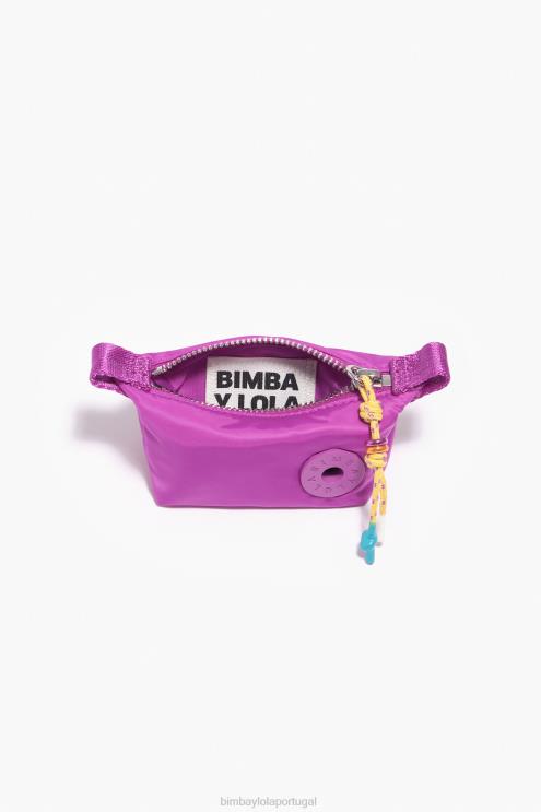 rosa acessórios 64X4N1052 porta-moedas trapézio Bimba Y Lola