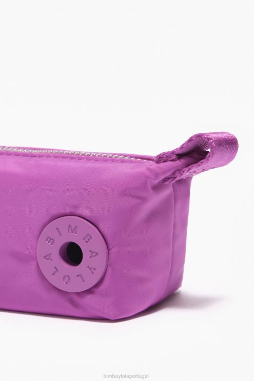rosa acessórios 64X4N1052 porta-moedas trapézio Bimba Y Lola