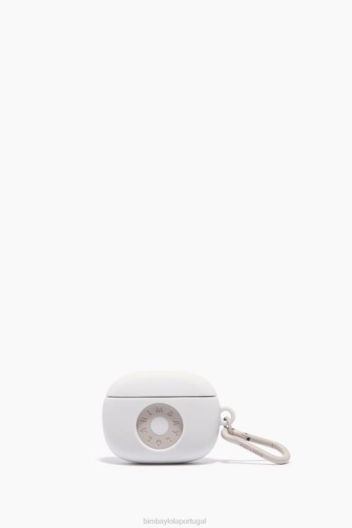 taupe acessórios 64X4N937 caso de airpods de silicone logotipo Bimba Y Lola