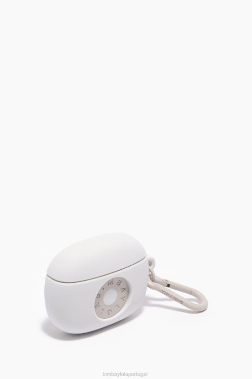 taupe acessórios 64X4N937 caso de airpods de silicone logotipo Bimba Y Lola