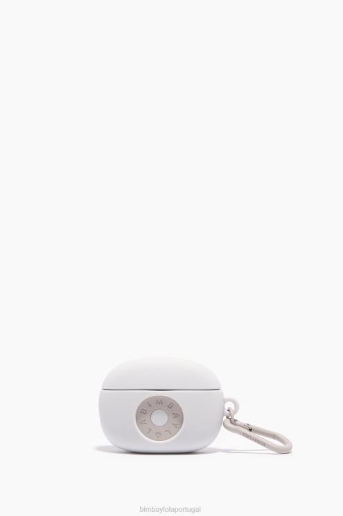 taupe acessórios 64X4N938 estojo de silicone para airpods com logotipo Bimba Y Lola
