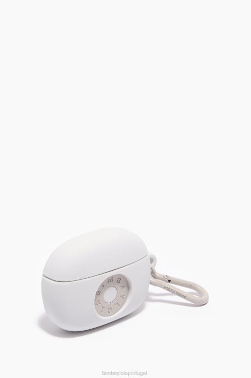 taupe acessórios 64X4N938 estojo de silicone para airpods com logotipo Bimba Y Lola