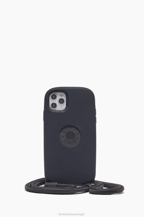 preto acessórios 64X4N916 caso iphone 11 pro max logotipo Bimba Y Lola