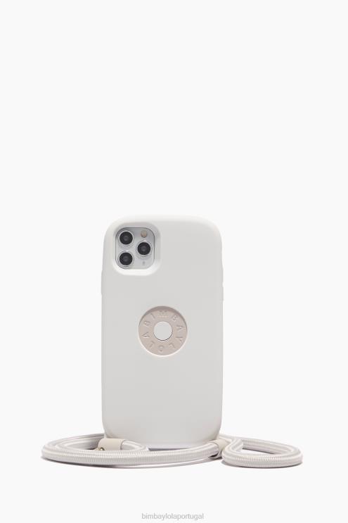 taupe acessórios 64X4N915 caso iphone 11 pro max logotipo Bimba Y Lola