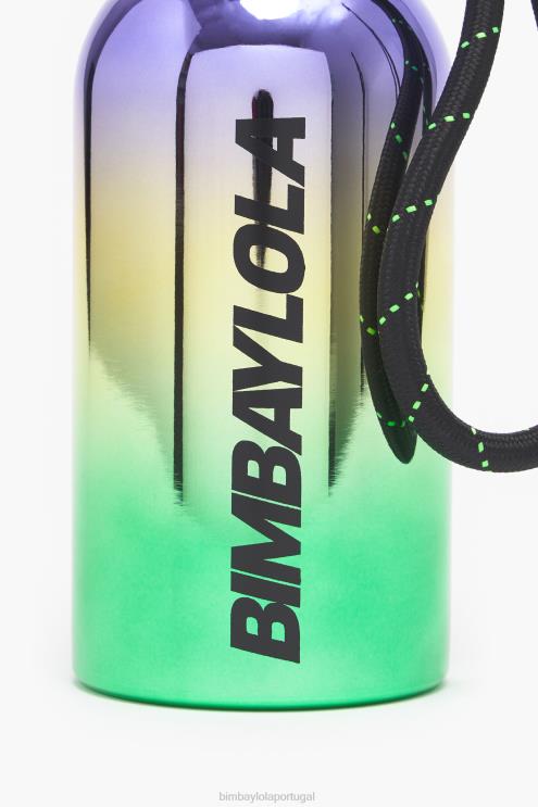 multicolorido acessórios 64X4N892 garrafa de aço inoxidável logotipo Bimba Y Lola