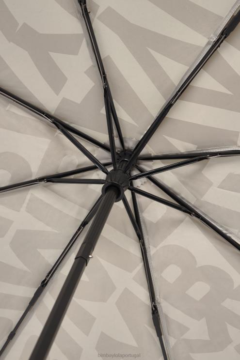 bege acessórios 64X4N961 guarda-chuva do logotipo distorb Bimba Y Lola