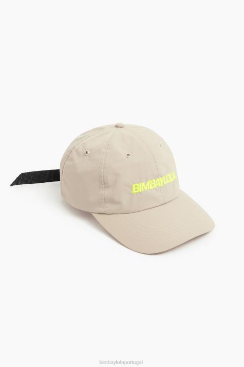 bege acessórios 64X4N870 gorro de náilon Bimba Y Lola
