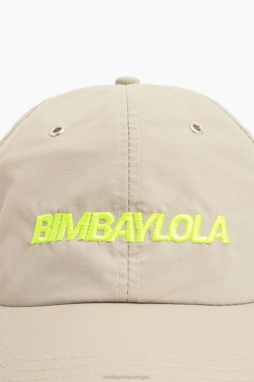 bege acessórios 64X4N870 gorro de náilon Bimba Y Lola