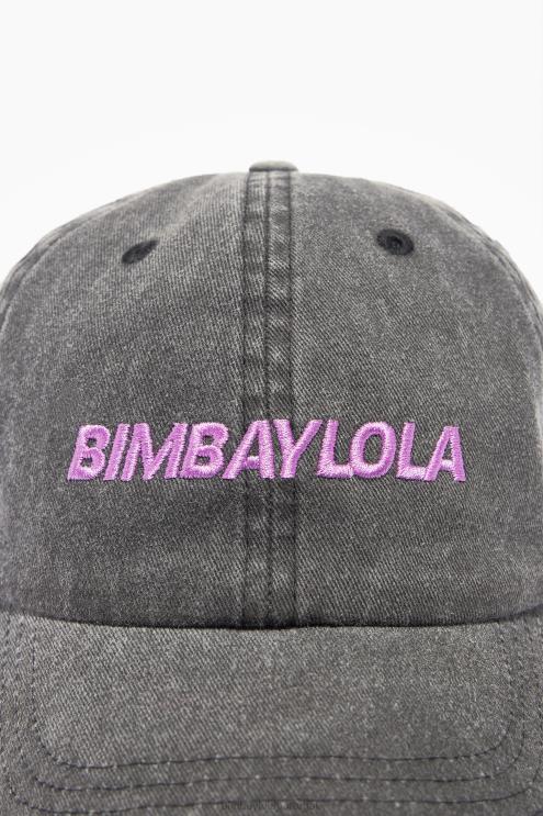 preto acessórios 64X4N857 gorro de algodão Bimba Y Lola
