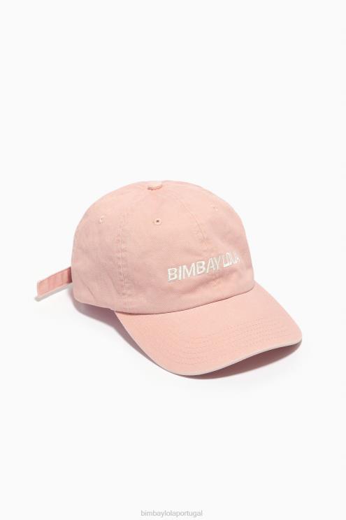 rosa acessórios 64X4N861 gorro de algodão Bimba Y Lola