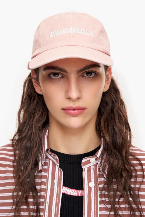 rosa acessórios 64X4N861 gorro de algodão Bimba Y Lola