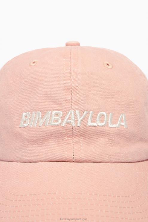 rosa acessórios 64X4N861 gorro de algodão Bimba Y Lola