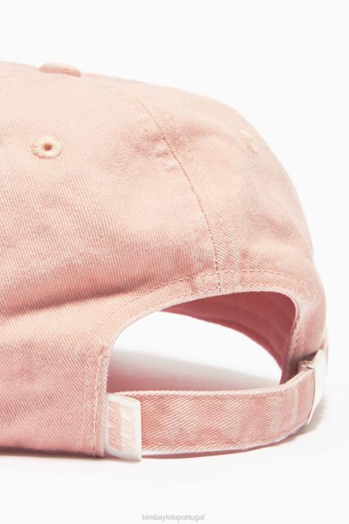 rosa acessórios 64X4N861 gorro de algodão Bimba Y Lola