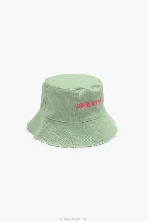 verde acessórios 64X4N858 chapéu de balde Bimba Y Lola