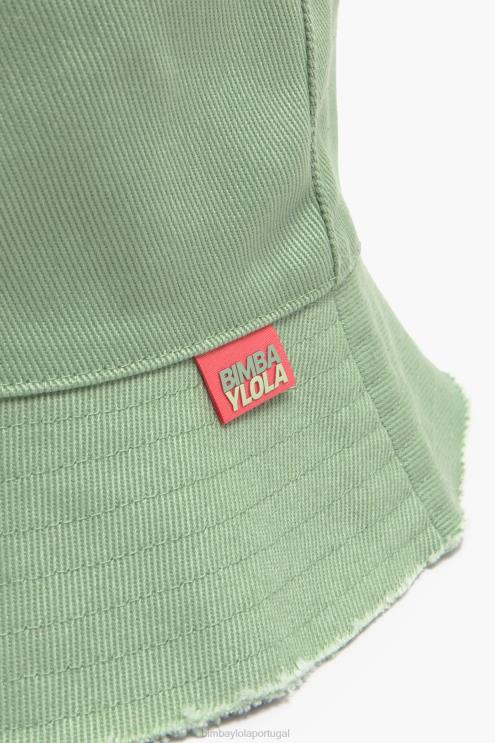 verde acessórios 64X4N858 chapéu de balde Bimba Y Lola