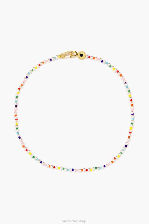 multicolorido acessórios 64X4N775 colar de pérolas Bimba Y Lola