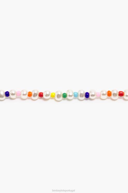 multicolorido acessórios 64X4N775 colar de pérolas Bimba Y Lola