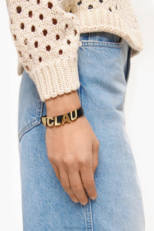 dourado acessórios 64X4N730 letra m charme metal Bimba Y Lola